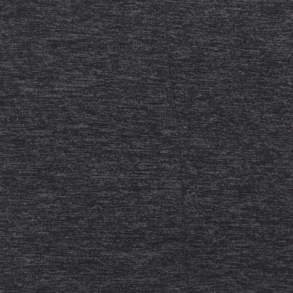 George Womens Grey Crew Neck Polyester Pullover Jumper Size S