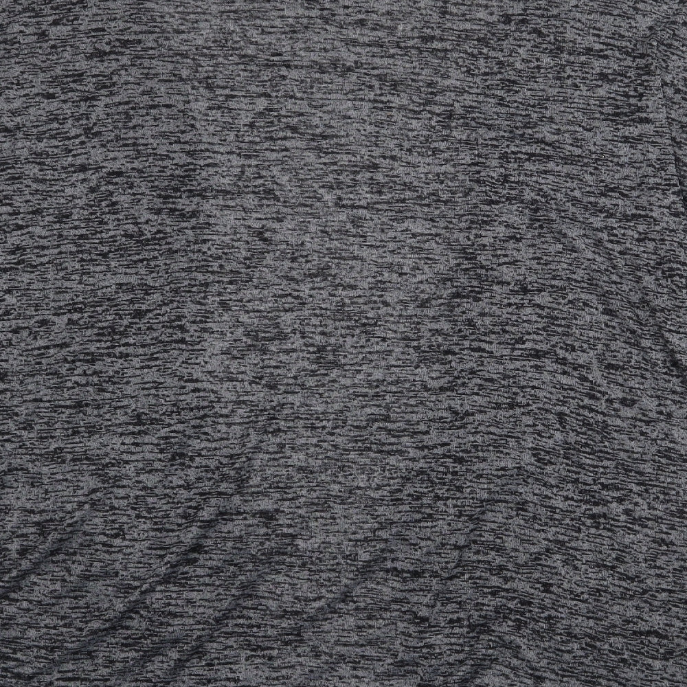 Preworn Womens Grey V-Neck Viscose Cardigan Jumper Size M