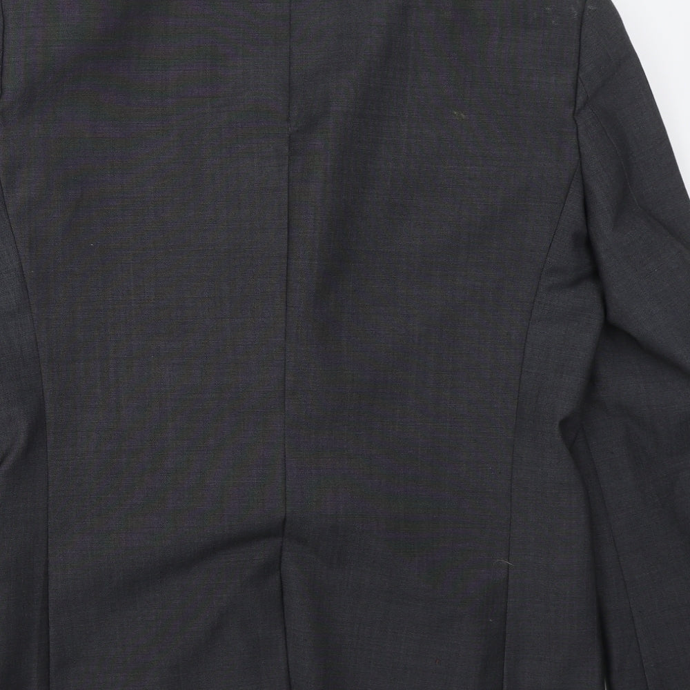 NEXT Mens Grey Wool Jacket Suit Jacket Size 40