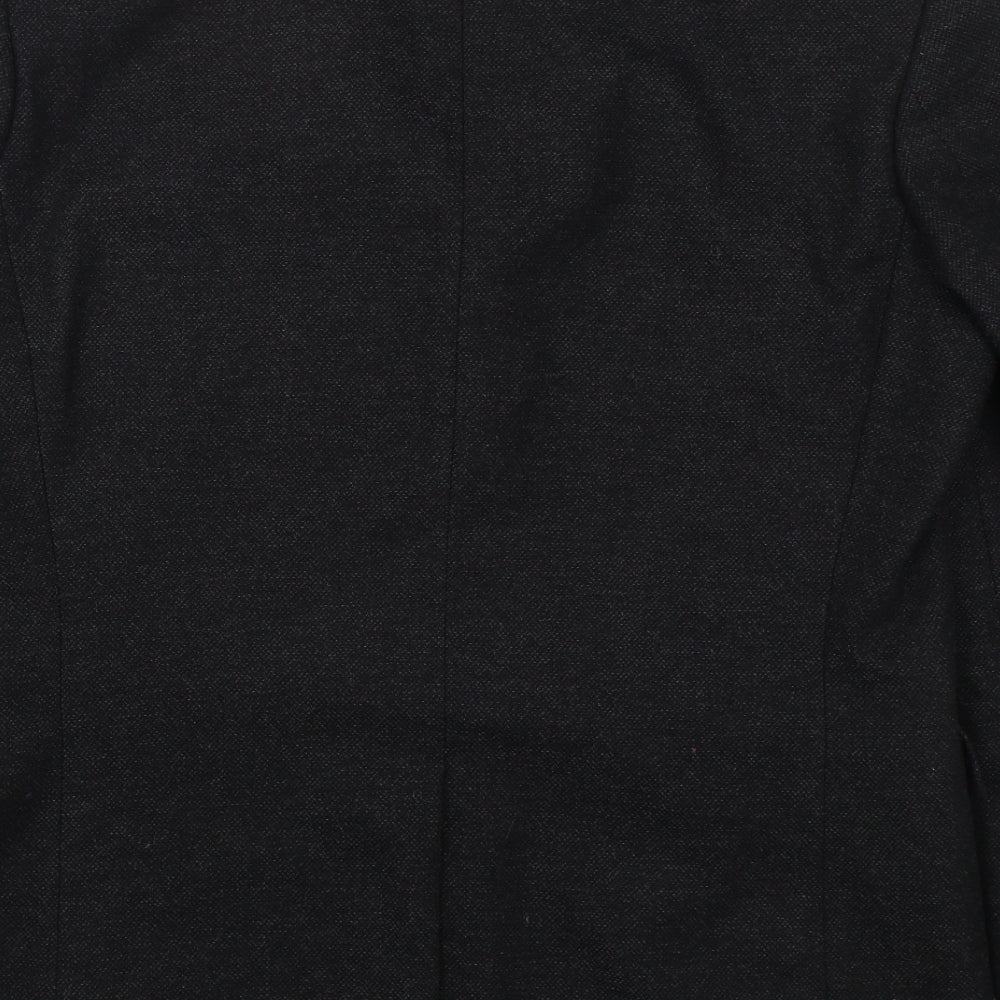 Van Kollem Mens Grey Wool Jacket Suit Jacket Size 42