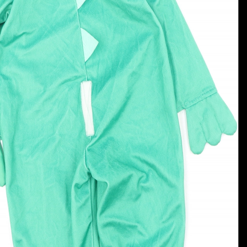 Preworn Boys Green Jacket Coatigan Size 2-3 Years - Peppa pig