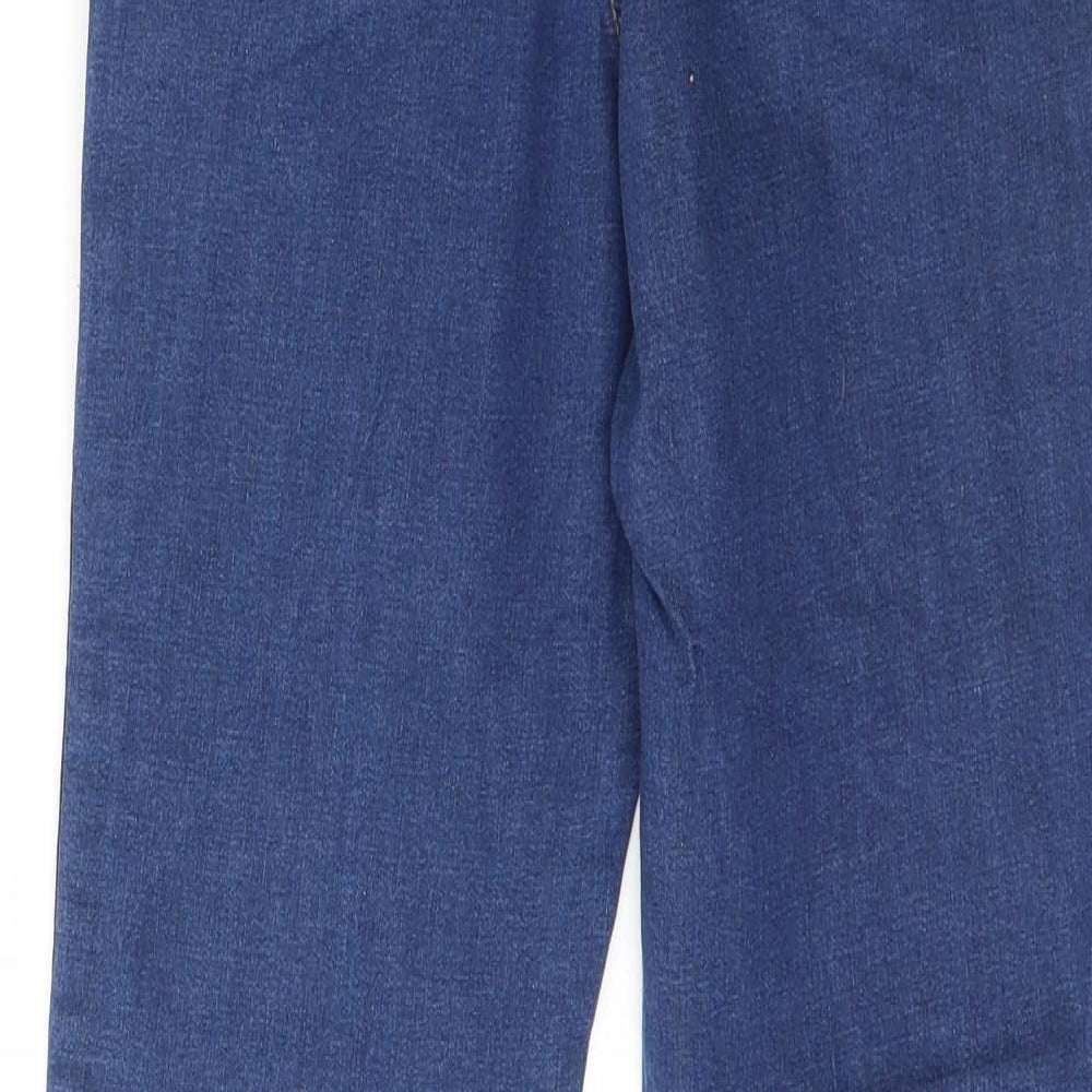 Denim & Co. Womens Blue Cotton Jegging Jeans Size 10 L28 in Slim