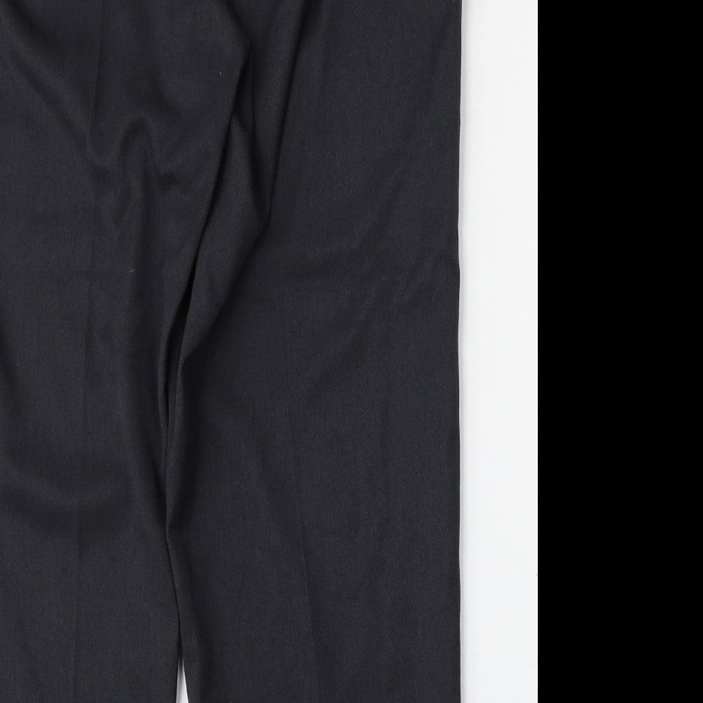 essence Womens Grey Polyester Trousers Size 20 L32 in Regular