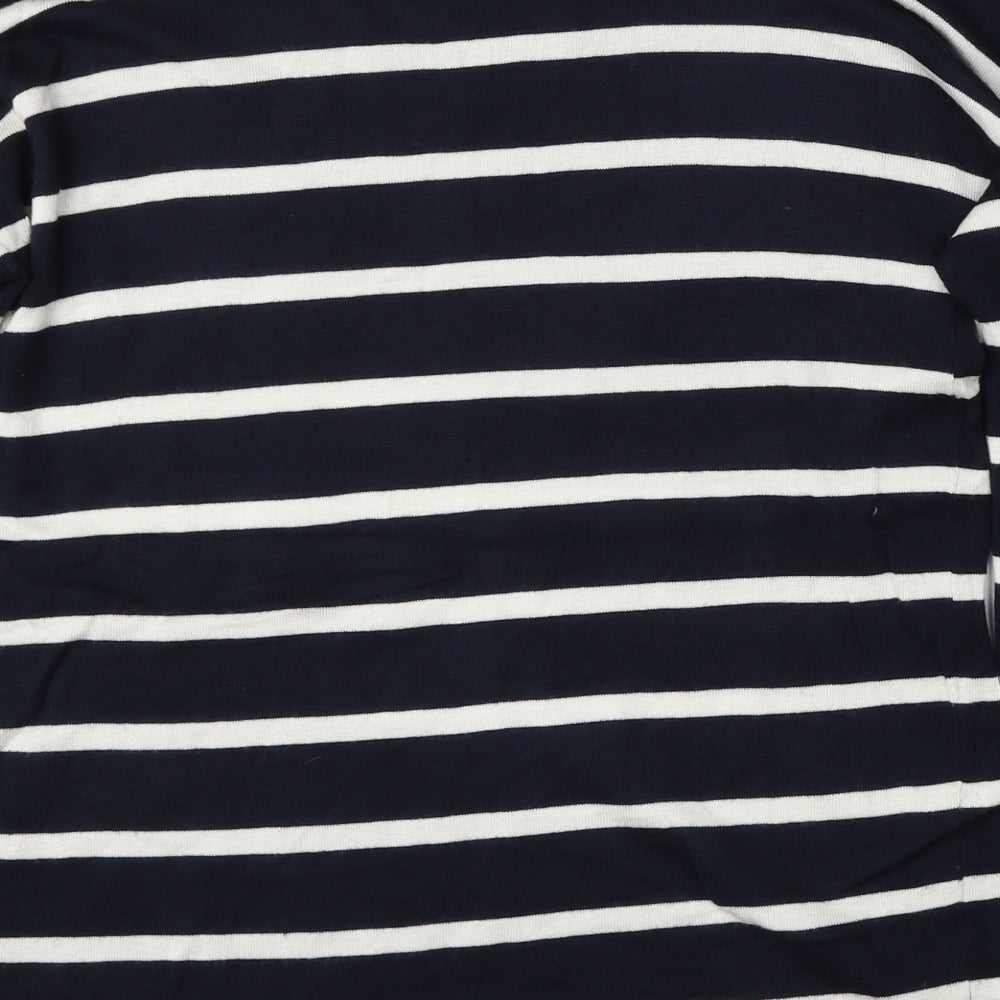 Atmosphere Womens Multicoloured Round Neck Striped Viscose Pullover Jumper Size 10