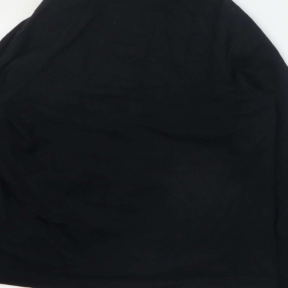 Marks and Spencer Womens Black Jacket Size 14 Zip