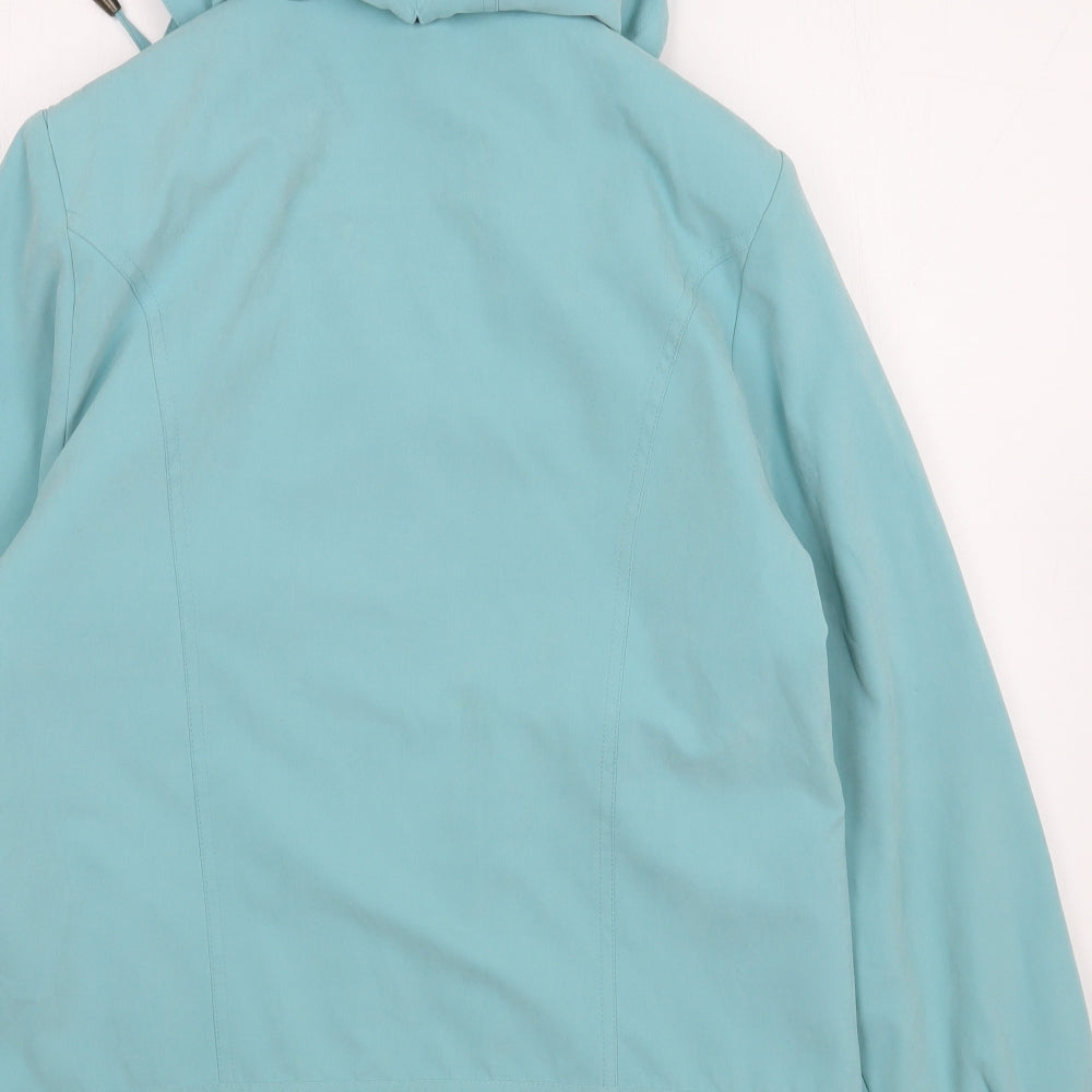 JBC Womens Blue Jacket Size 12 Button