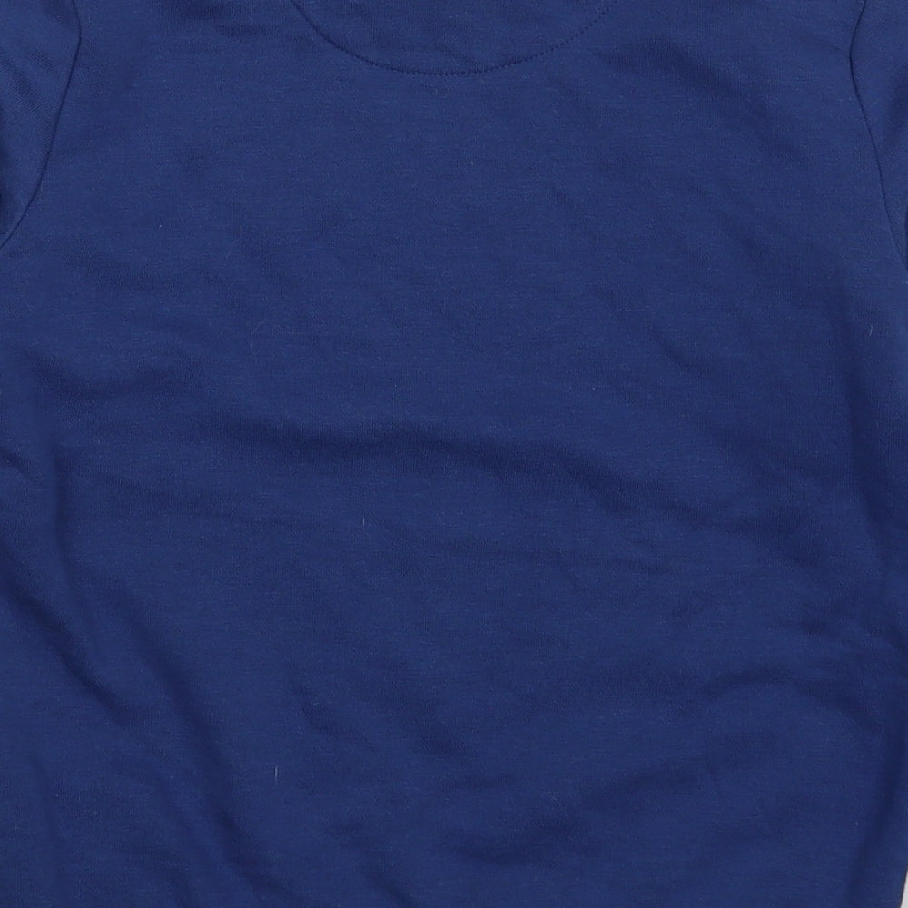 Primark Girls Blue Cotton Pullover Sweatshirt Size 8-9 Years Pullover