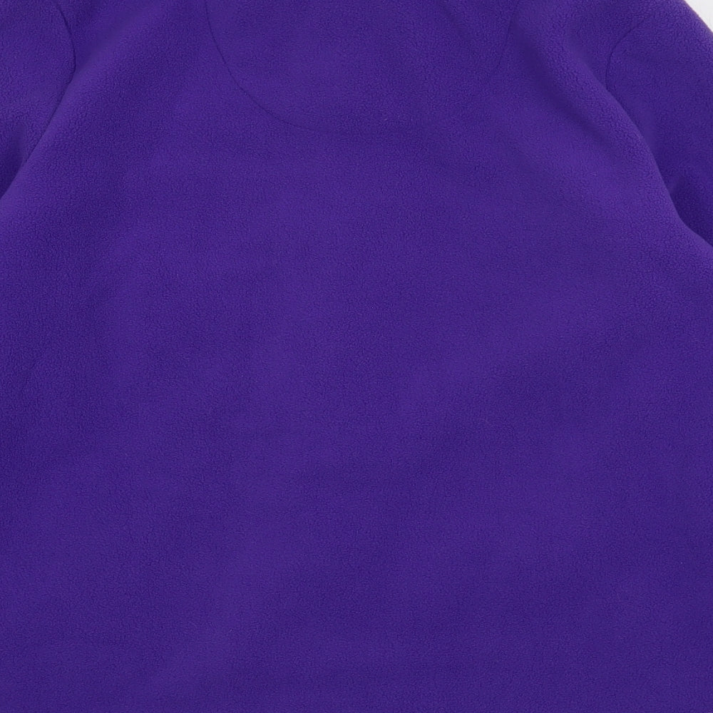 Marks & Spencer Womens Purple Jacket Size 12 Zip