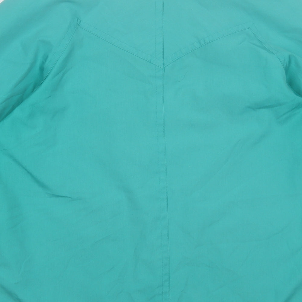 Telesport Womens Green Jacket Size 10 Button