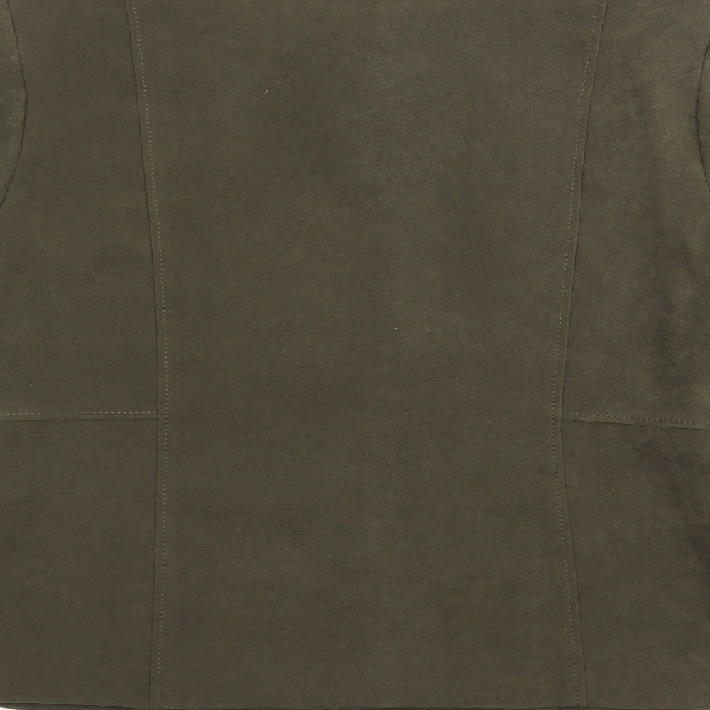 Atmosphere Womens Green Jacket Size 14 Zip