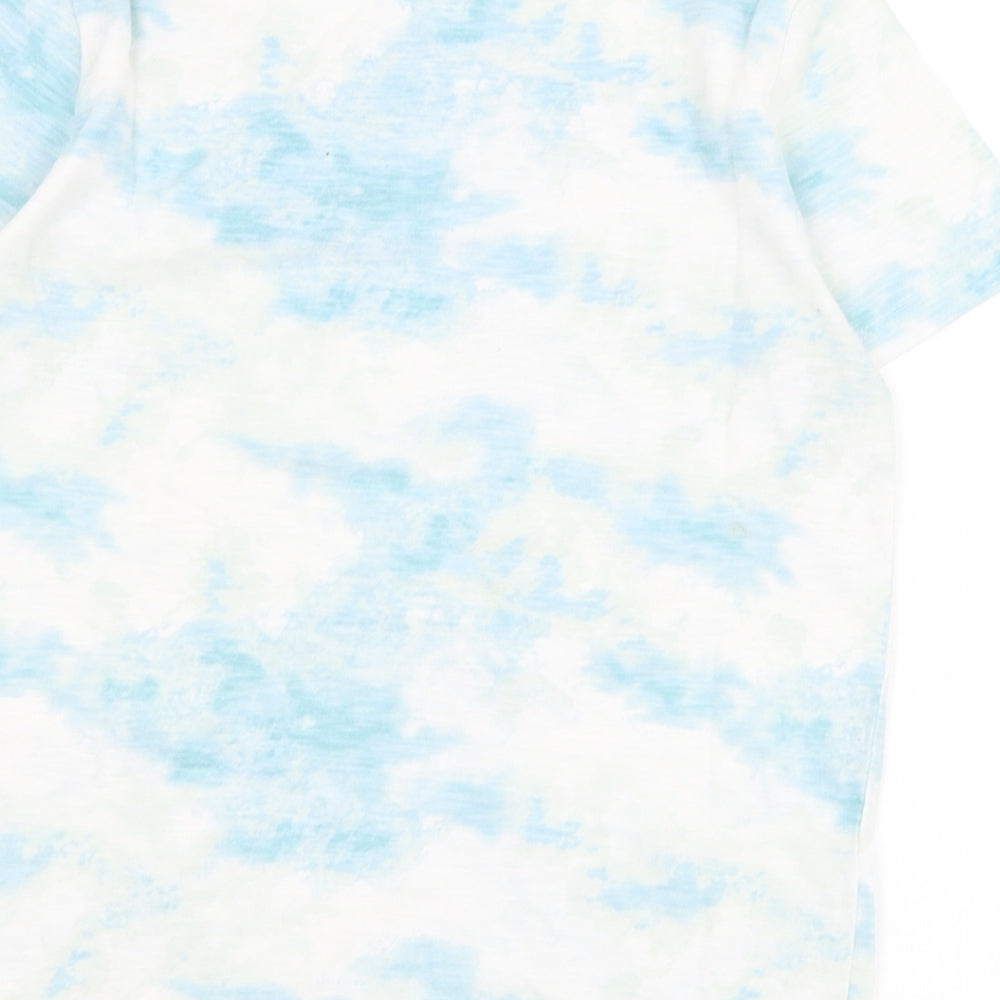 Epic Threads Boys Blue Cotton Basic T-Shirt Size S Round Neck Pullover