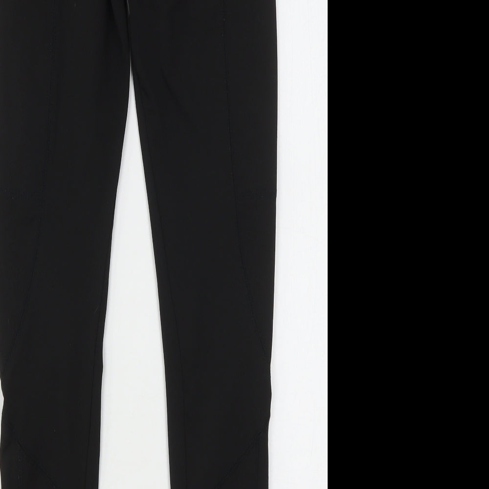 SHEIN Womens Black Polyester Cargo Leggings Size 6 L25 in