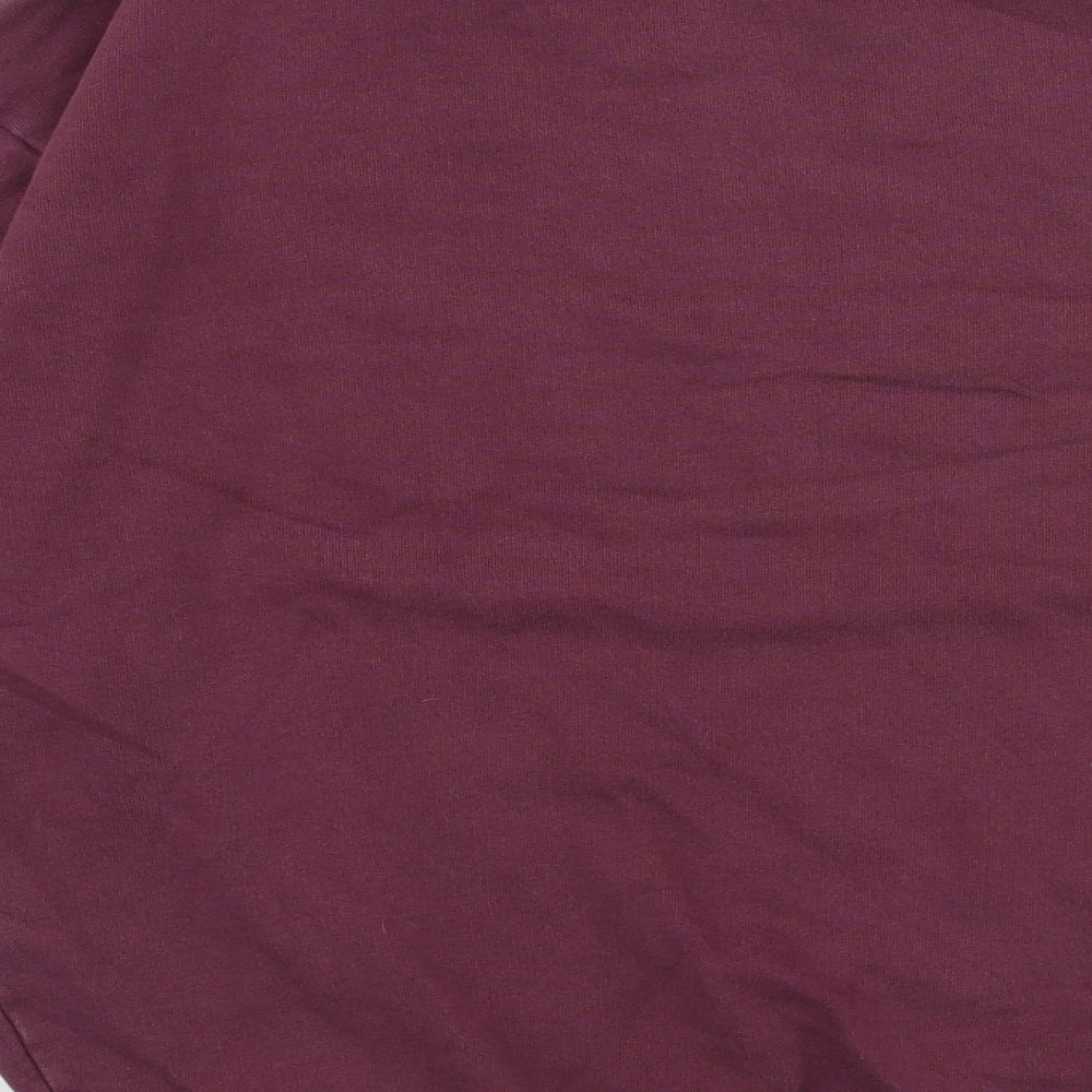 ASOS Mens Purple Cotton Pullover Sweatshirt Size M - Stockholm