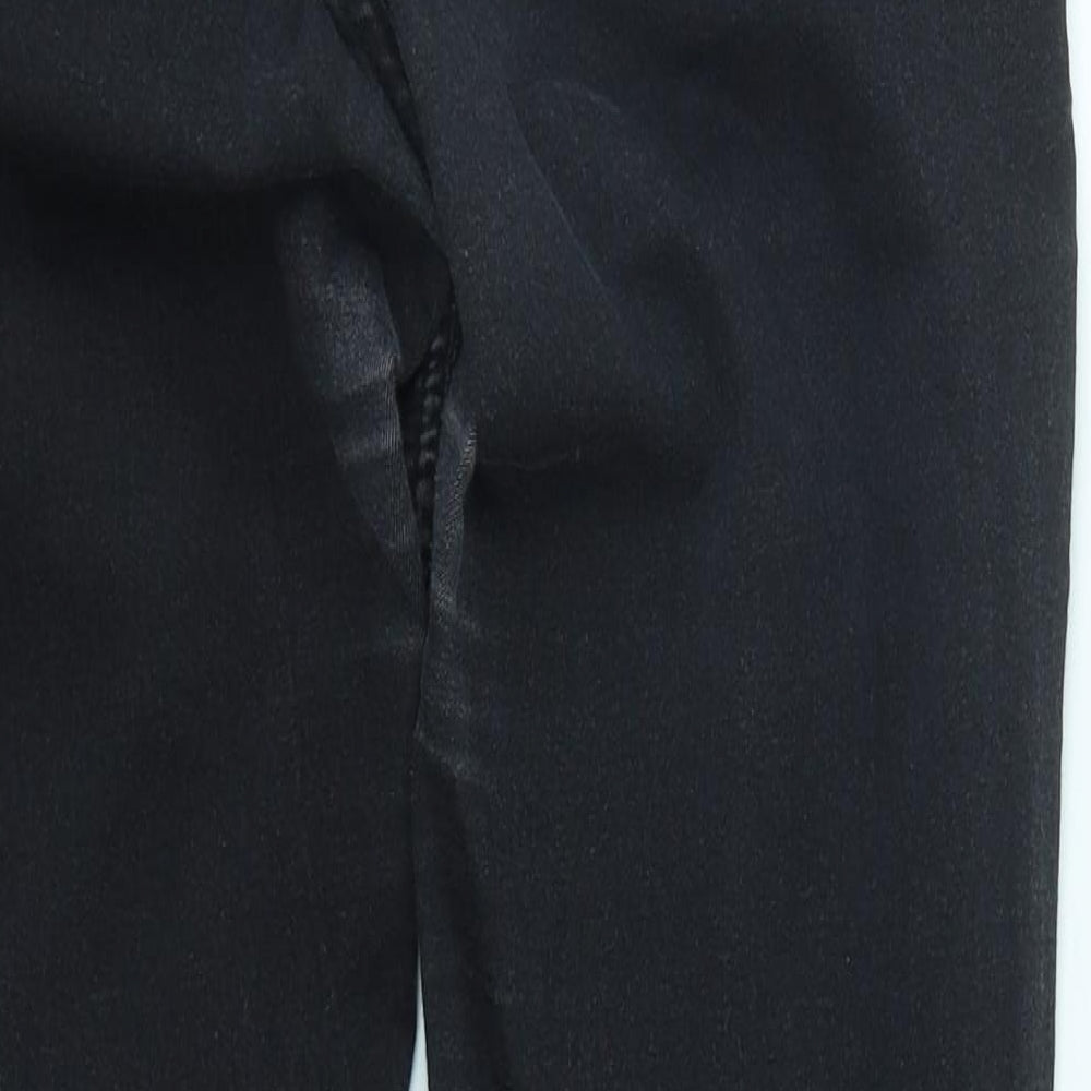 Monsoon Womens Black Cotton Skinny Jeans Size 12 L27 in Regular Zip