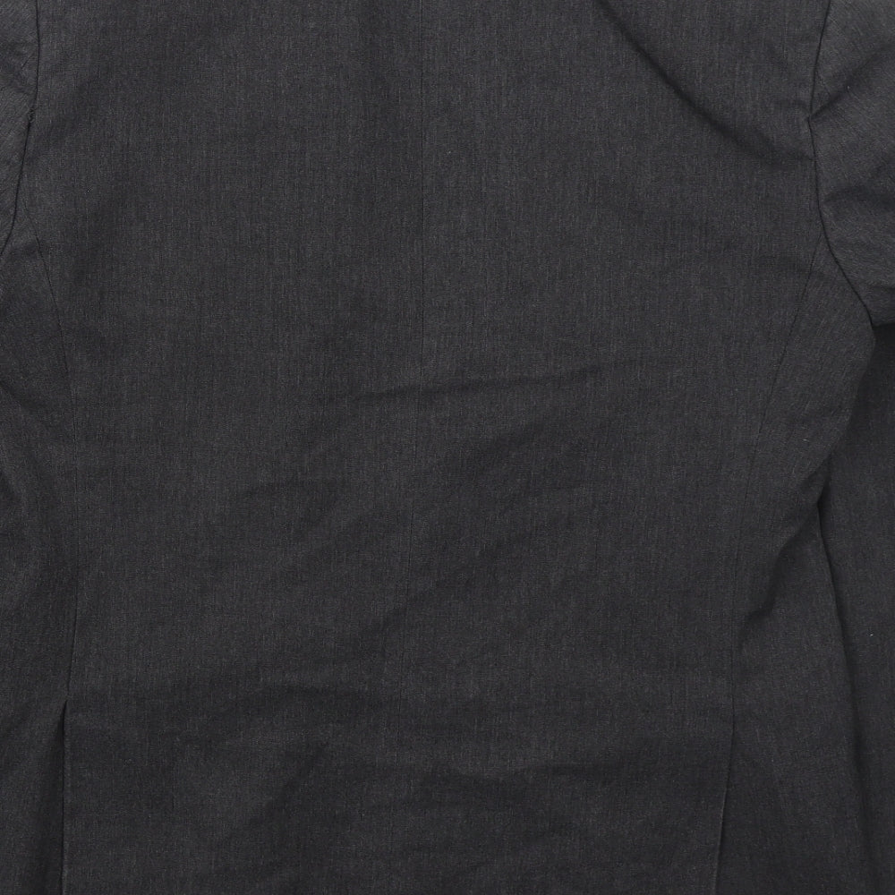 Marks & Spencer Mens Grey Polyester Jacket Suit Jacket Size 40