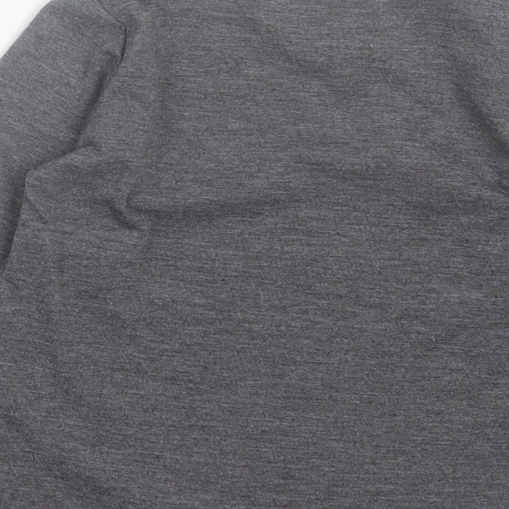 Pat Pat Boys Grey Polyester Basic Casual Size 2 Years Crew Neck Pullover - Be wild and Free