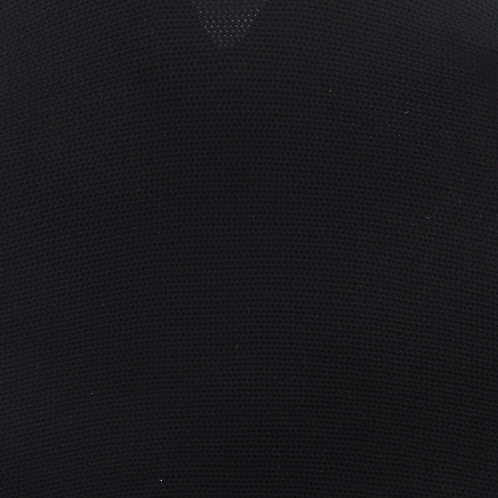 Noisy may Womens Black V-Neck Acrylic Pullover Jumper Size M