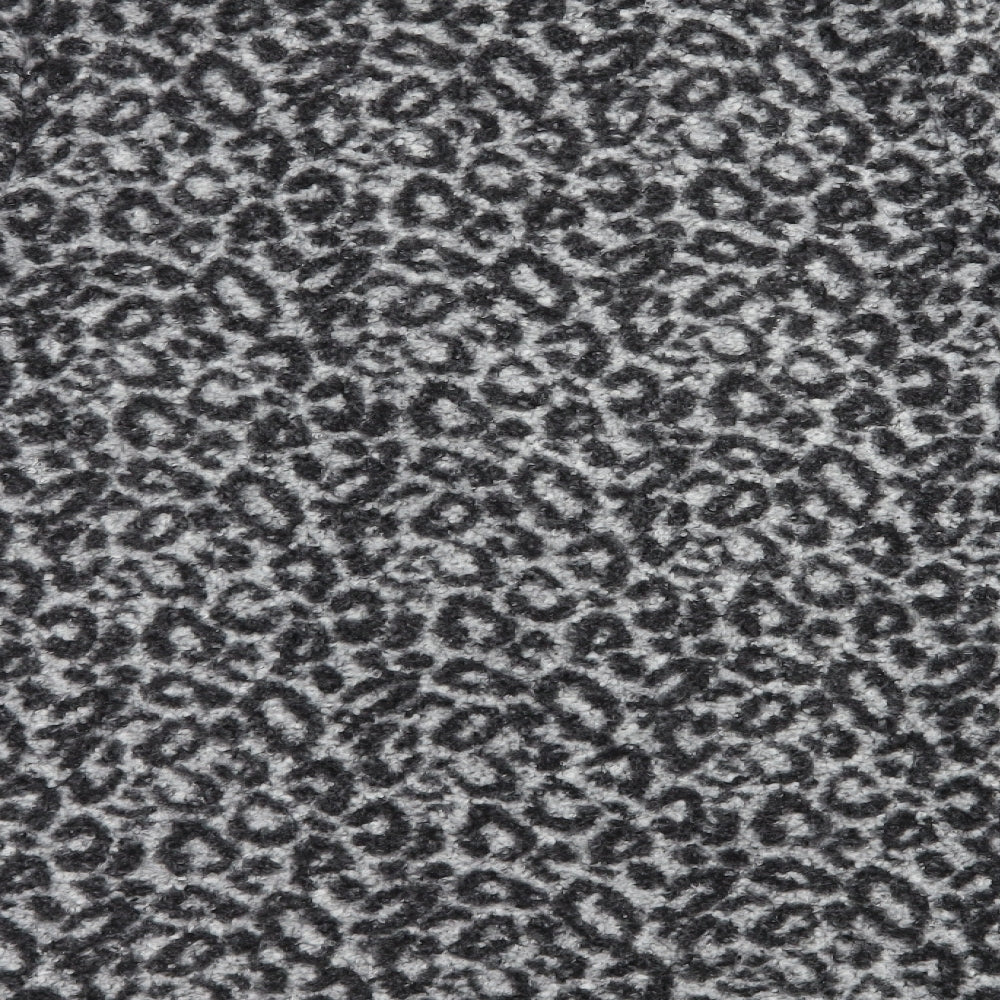 Dunnes Stores Womens Grey Animal Print Jacket Coatigan Size M Button