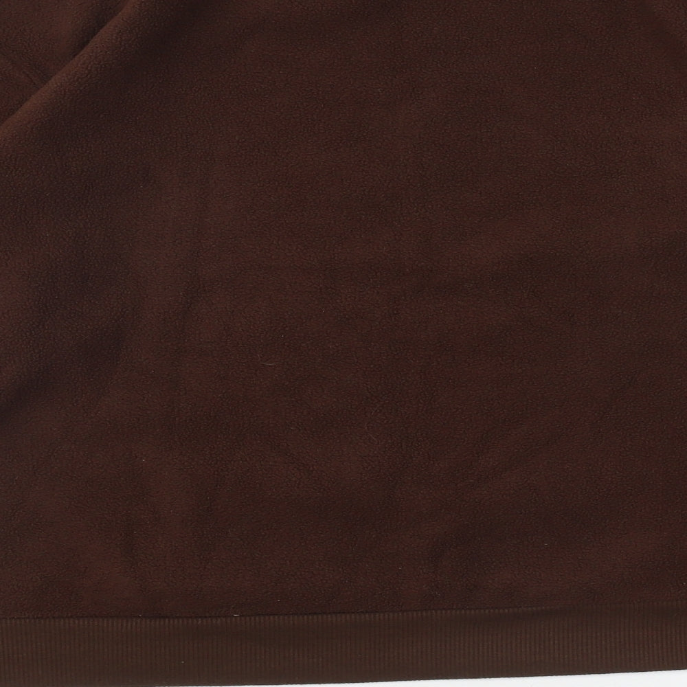 SHEIN Womens Brown Round Neck Polyester Pullover Jumper Size M