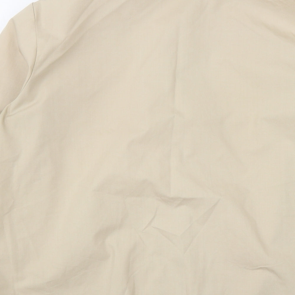 St Micheal Womens Beige Jacket Size 18 Zip