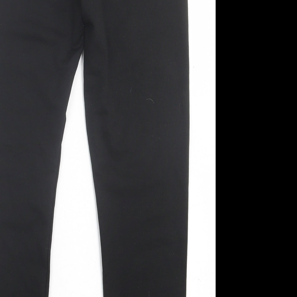 SheIn Girls Black Polyester Jogger Trousers Size 9 Months Regular