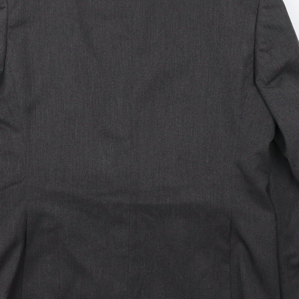 Marks & Spencer Mens Grey Polyester Jacket Suit Jacket Size 42