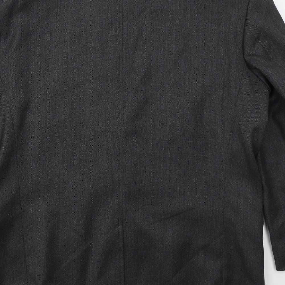 NEXT Mens Grey Wool Jacket Suit Jacket Size 42