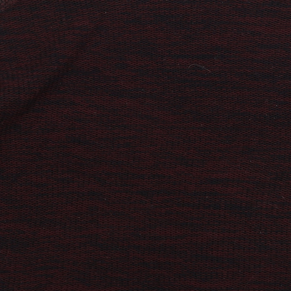 Atmosphere Womens Red Boat Neck Acrylic Pullover Jumper Size 8