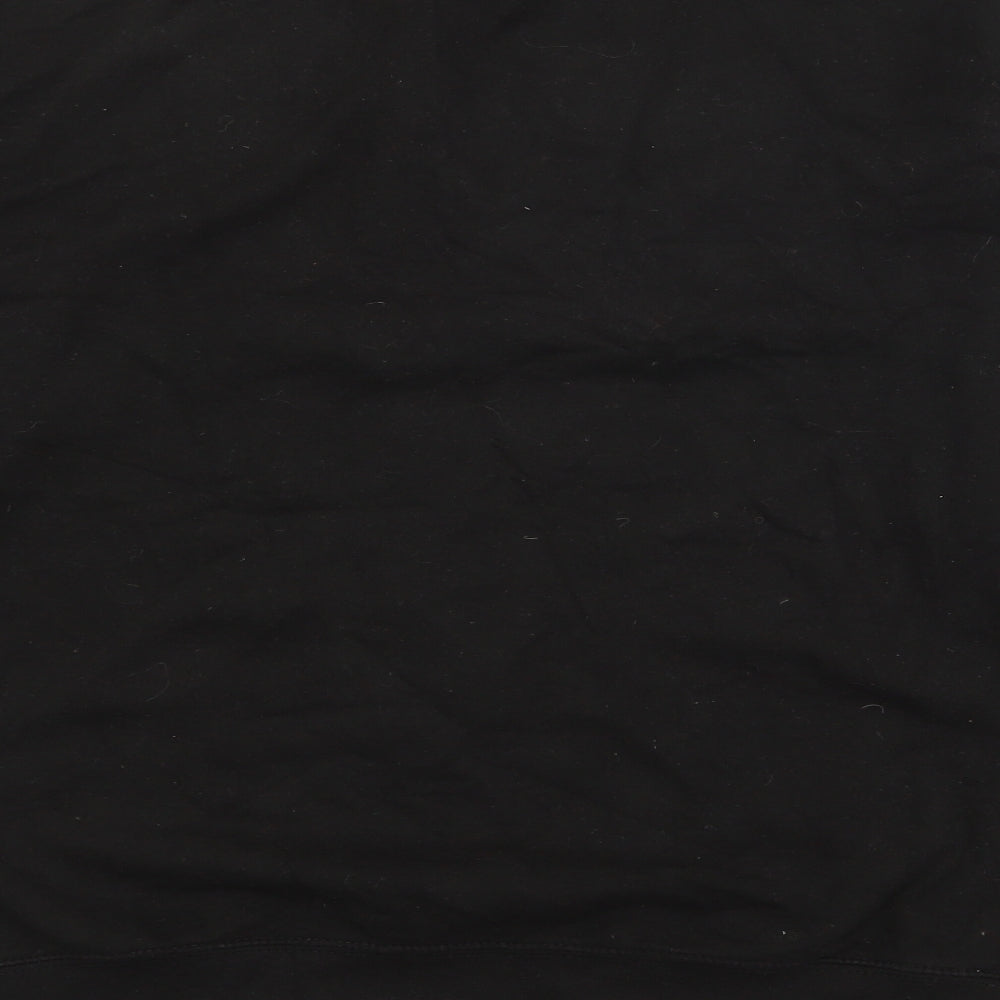 AWD Womens Black Cotton Pullover Sweatshirt Size M - Like Girls