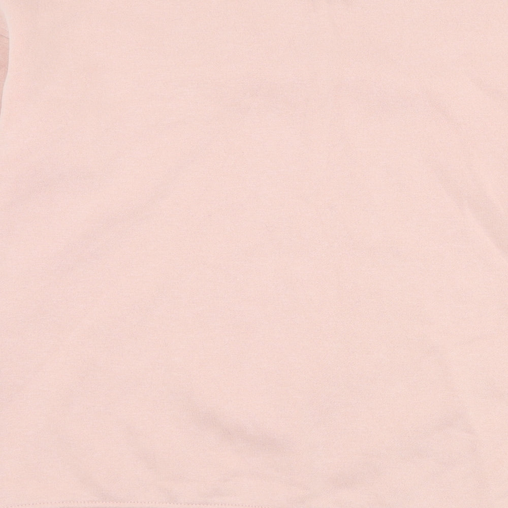 F&F Womens Pink Polyester Pullover Sweatshirt Size 6 Pullover