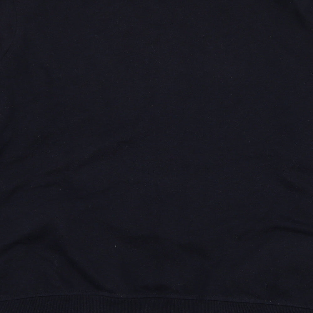 BM Mens Blue Polyester Full Zip Sweatshirt Size XL