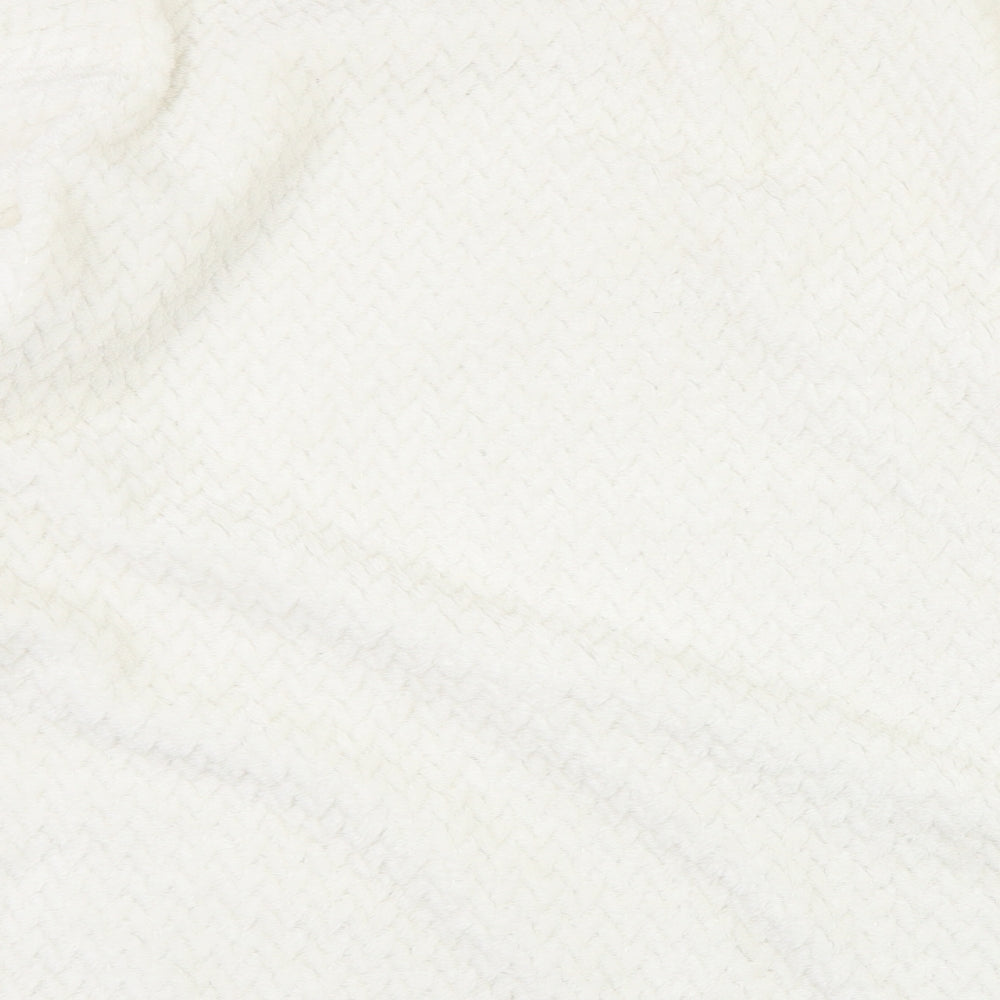 George Womens White Polyester Pullover Sweatshirt Size 16 Pullover - Loungewear