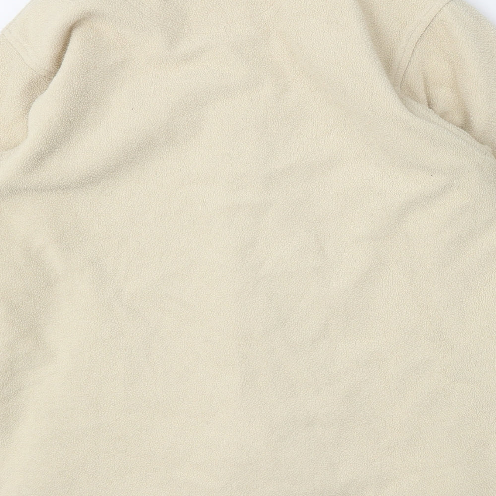 EWM Womens Beige Jacket Size S Zip