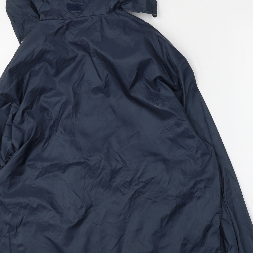 Result Mens Blue Anorak Jacket Size S Zip