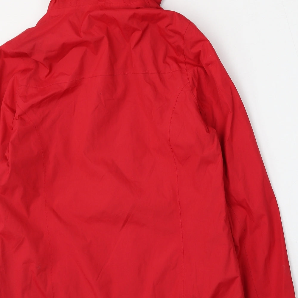 George Womens Red Jacket Size 8 Zip