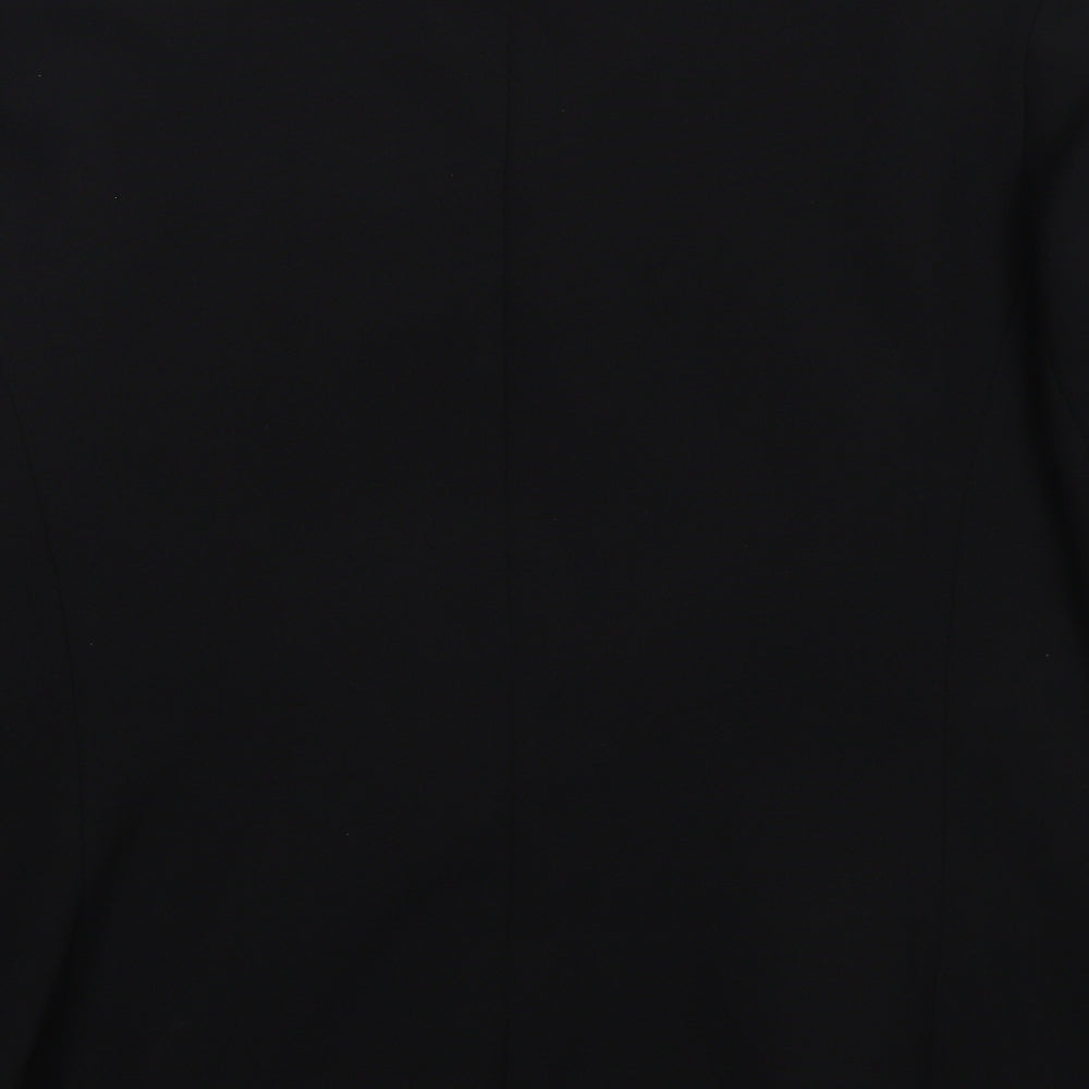 Bonmarché Womens Black Jacket Size 10 Zip