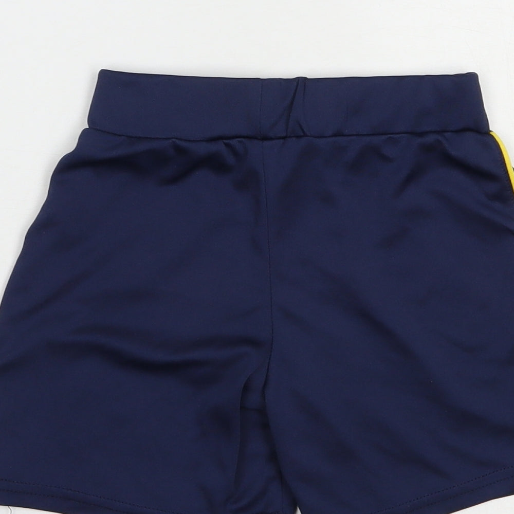 Dunnes Stores Boys Blue Polyester Sweat Shorts Size 5 Years Regular Drawstring - Spain