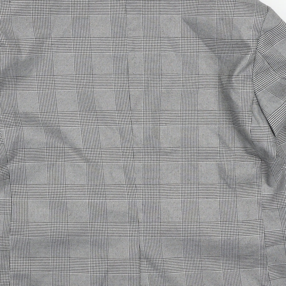 Brave Soul Womens Multicoloured Plaid Jacket Size M Button