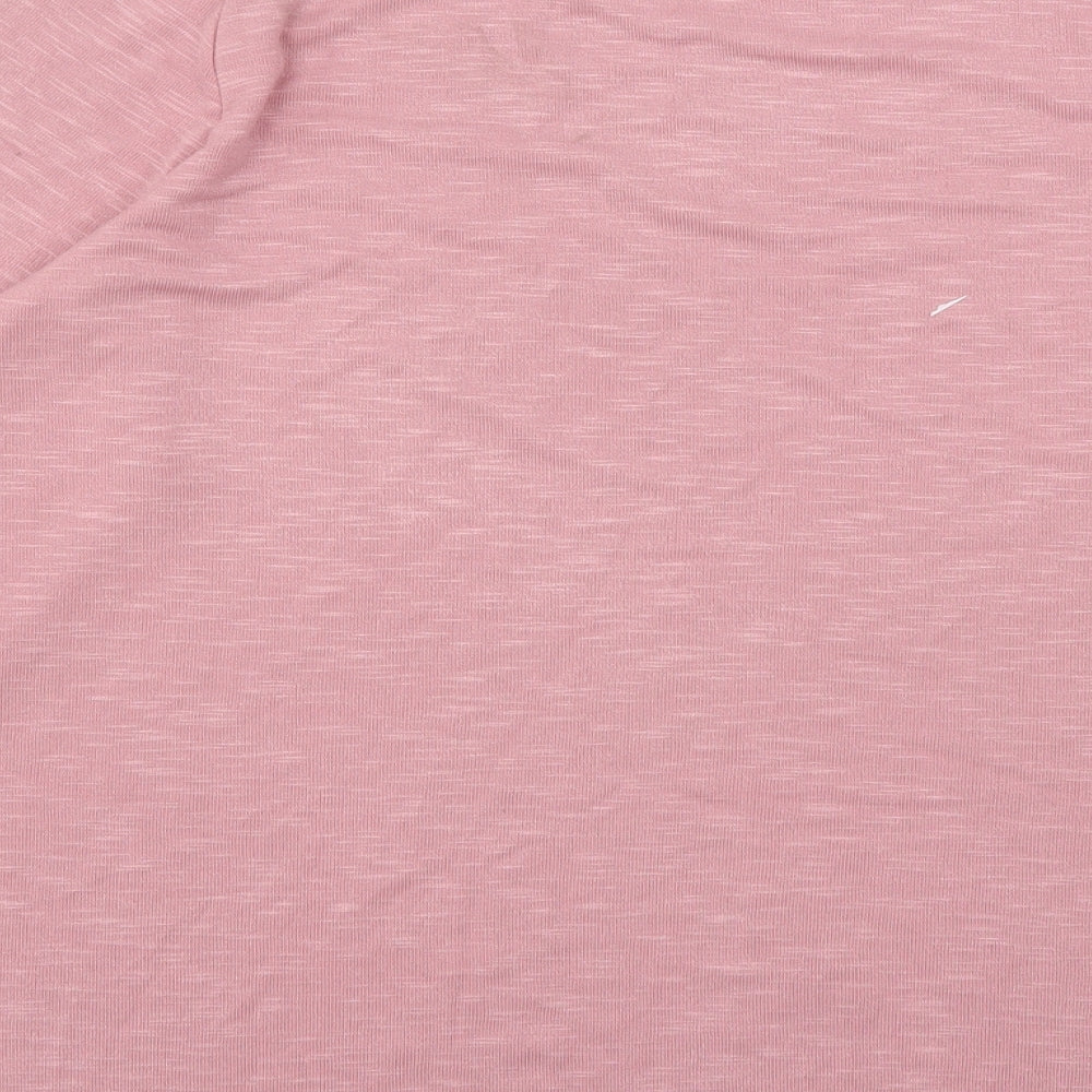 Papaya Womens Pink Round Neck Viscose Pullover Jumper Size M