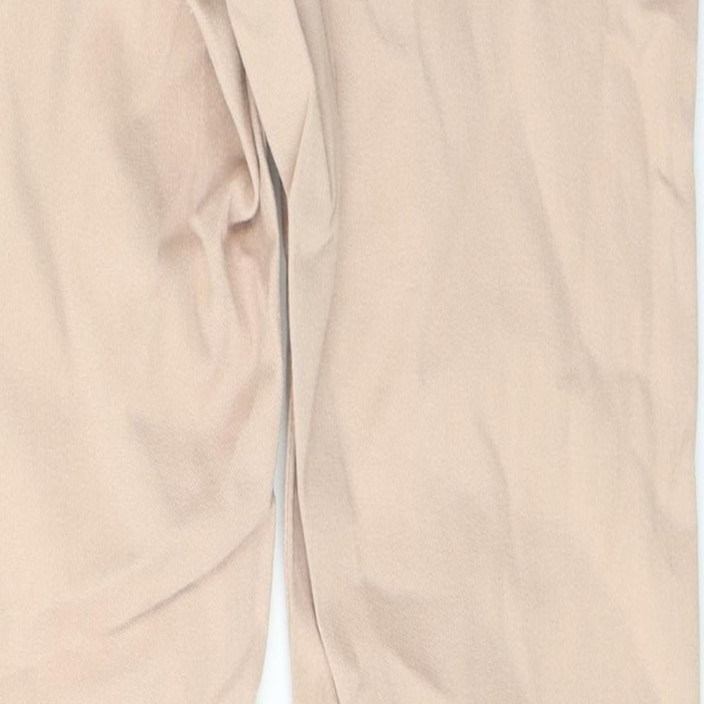Wallis Womens Pink Cotton Skinny Jeans Size 10 L31 in Regular Button