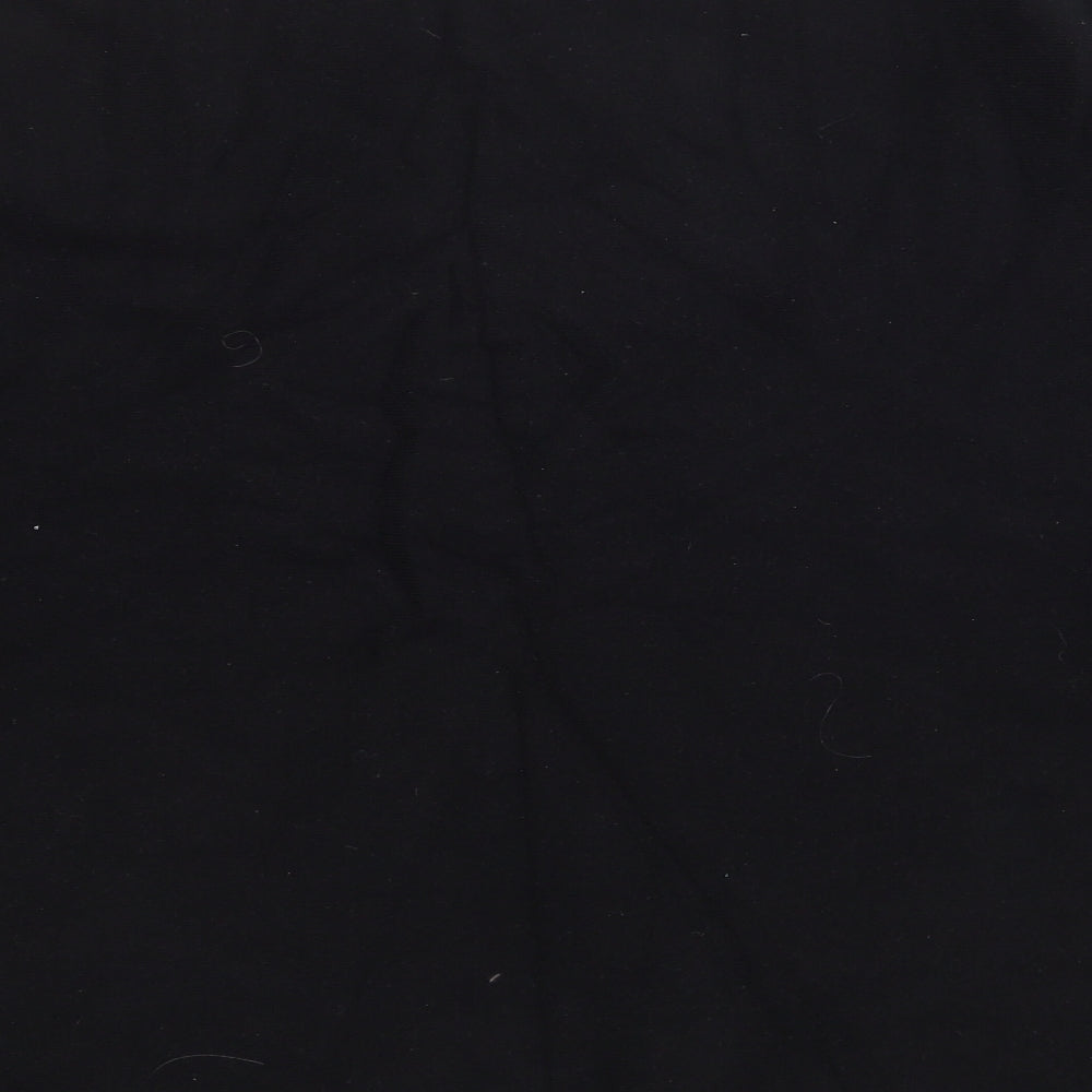 New Look Womens Black Boat Neck Viscose Pullover Jumper Size L