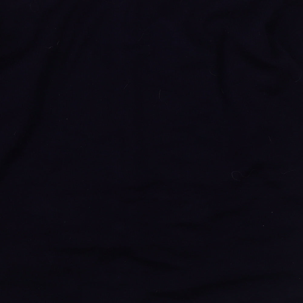 Tumi Womens Blue Scoop Neck Acrylic Cardigan Jumper Size 14