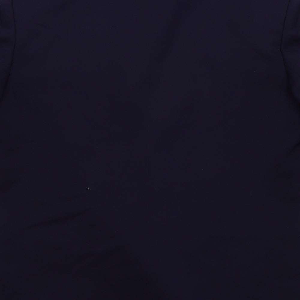 St Michael Womens Blue Jacket Blazer Size 10 Button