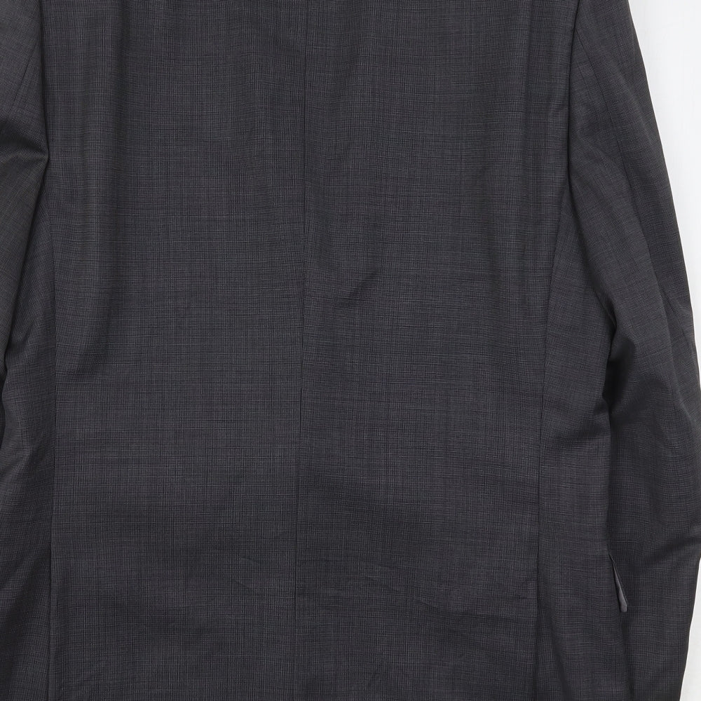 Marks & Spencer Mens Grey Wool Jacket Suit Jacket