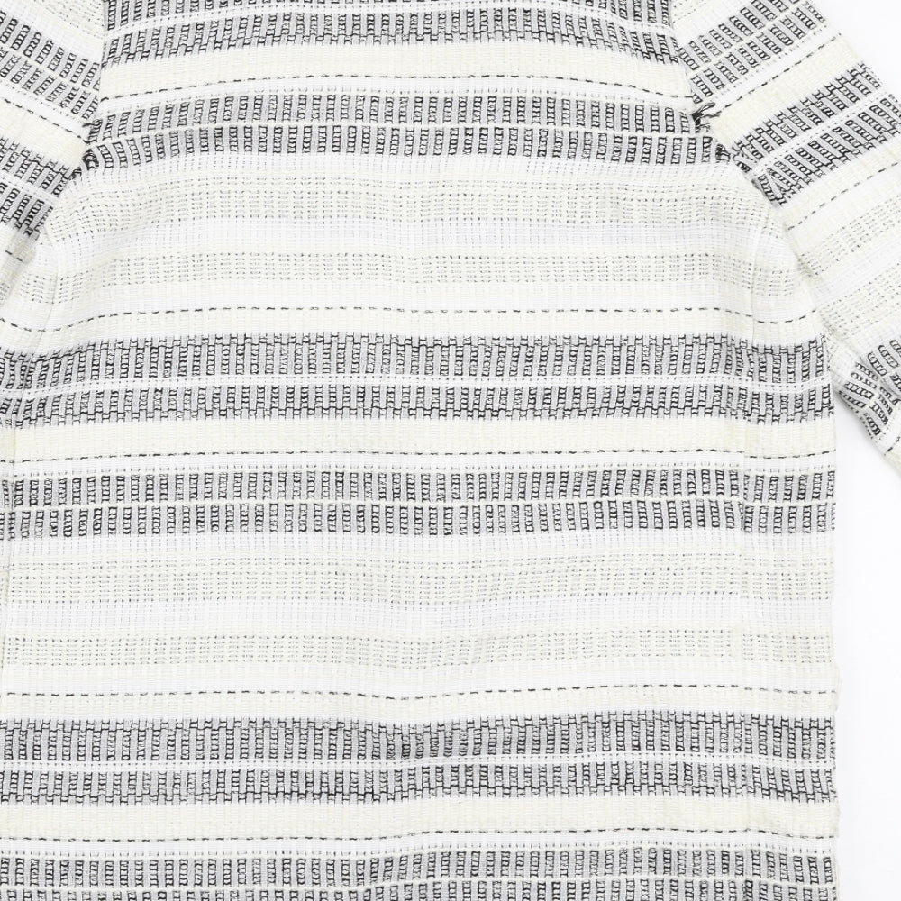 River Island Womens Multicoloured Striped Jacket Size 8