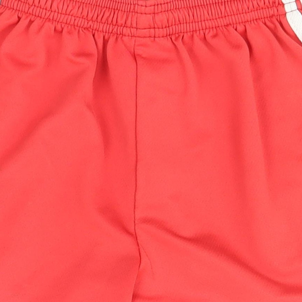 O'Neills Boys Red Polyester Bermuda Shorts Size 7-8 Years Athletic Drawstring