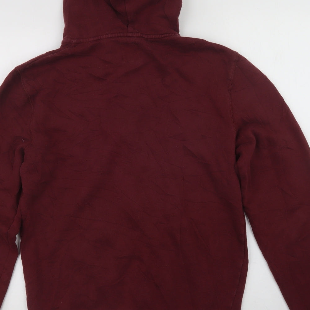Jack Wills Womens Purple Cotton Full Zip Hoodie Size XS Zip - Jack wills