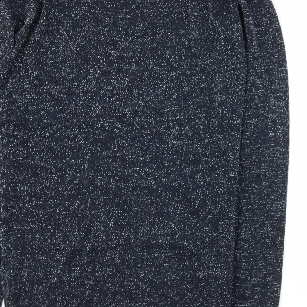 Atmosphere Womens Blue Round Neck Viscose Pullover Jumper Size 8