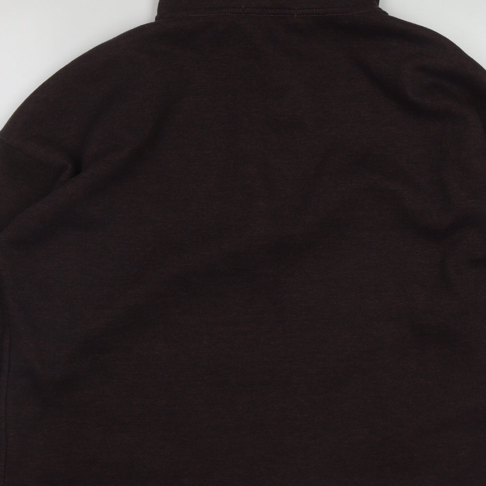 Primark Womens Red Polyester Pullover Sweatshirt Size XS Zip