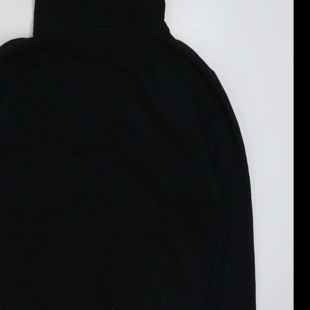 Jake Miller Mens Black Cotton Pullover Hoodie Size XS